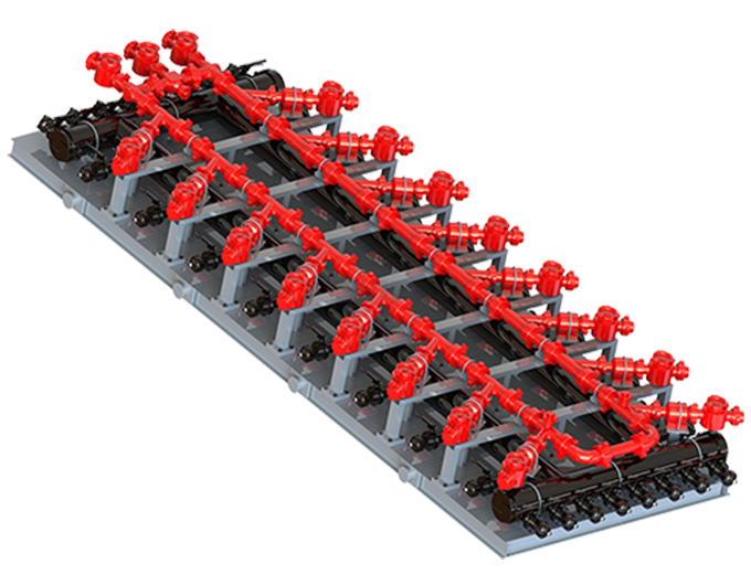 High-Low Pressure Fracturing Manifold Solution
