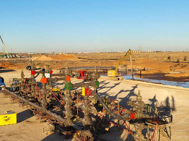 U.S. Shale Gas Fracturing Wellhead Project