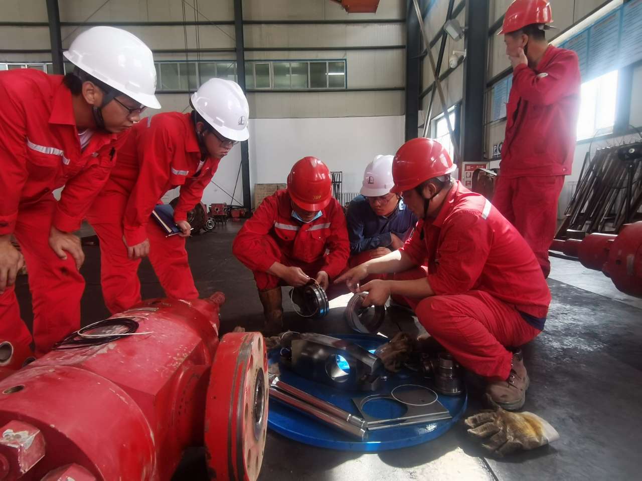 井口采油气树安装培训