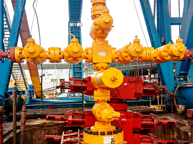 中石化西南分公司彭州 3-5D 140MPA HH PR2F PSL4高压高抗硫井口