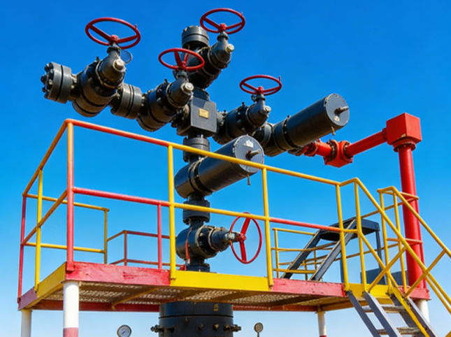 中石油塔里木油田富满油区140MPa  FF-NL 高压高抗硫套管头及采气井